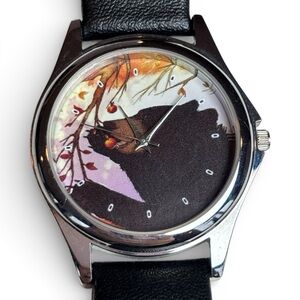 Bear Themed Novelty Watch With Black Band